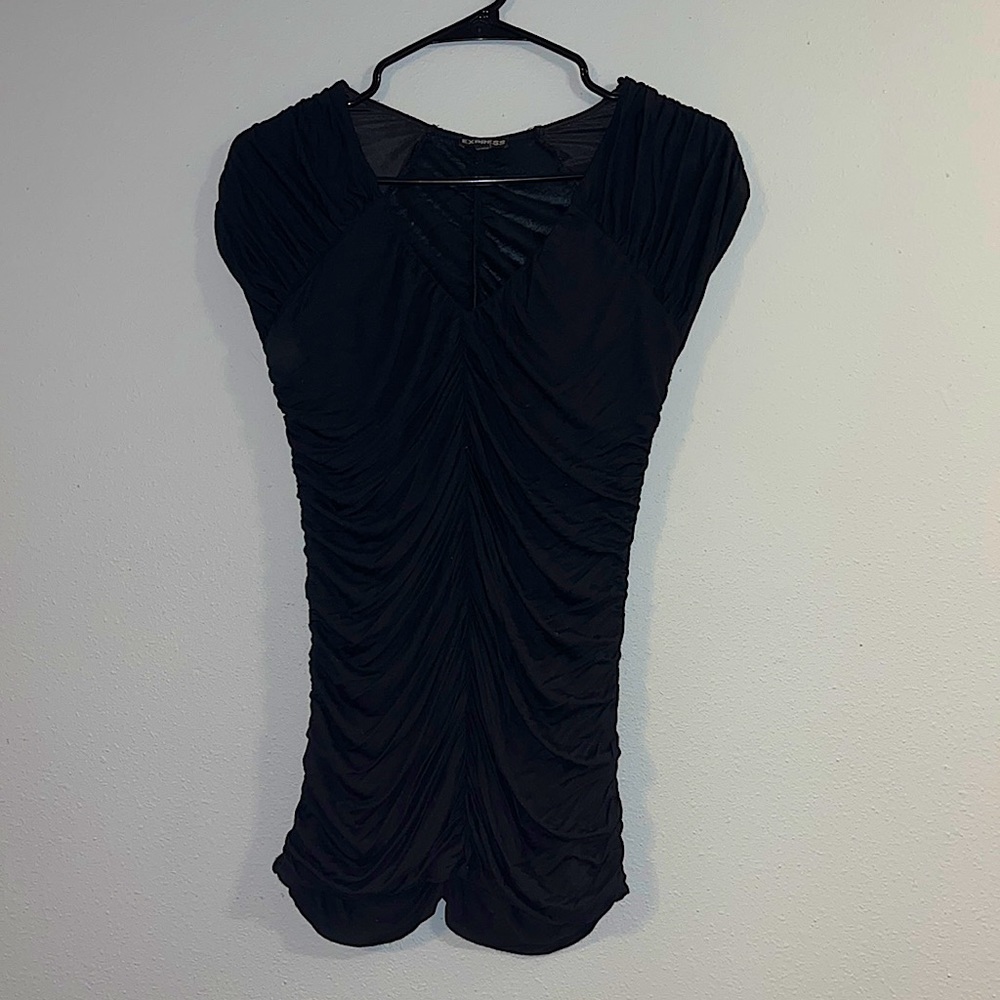 Black dress shirt